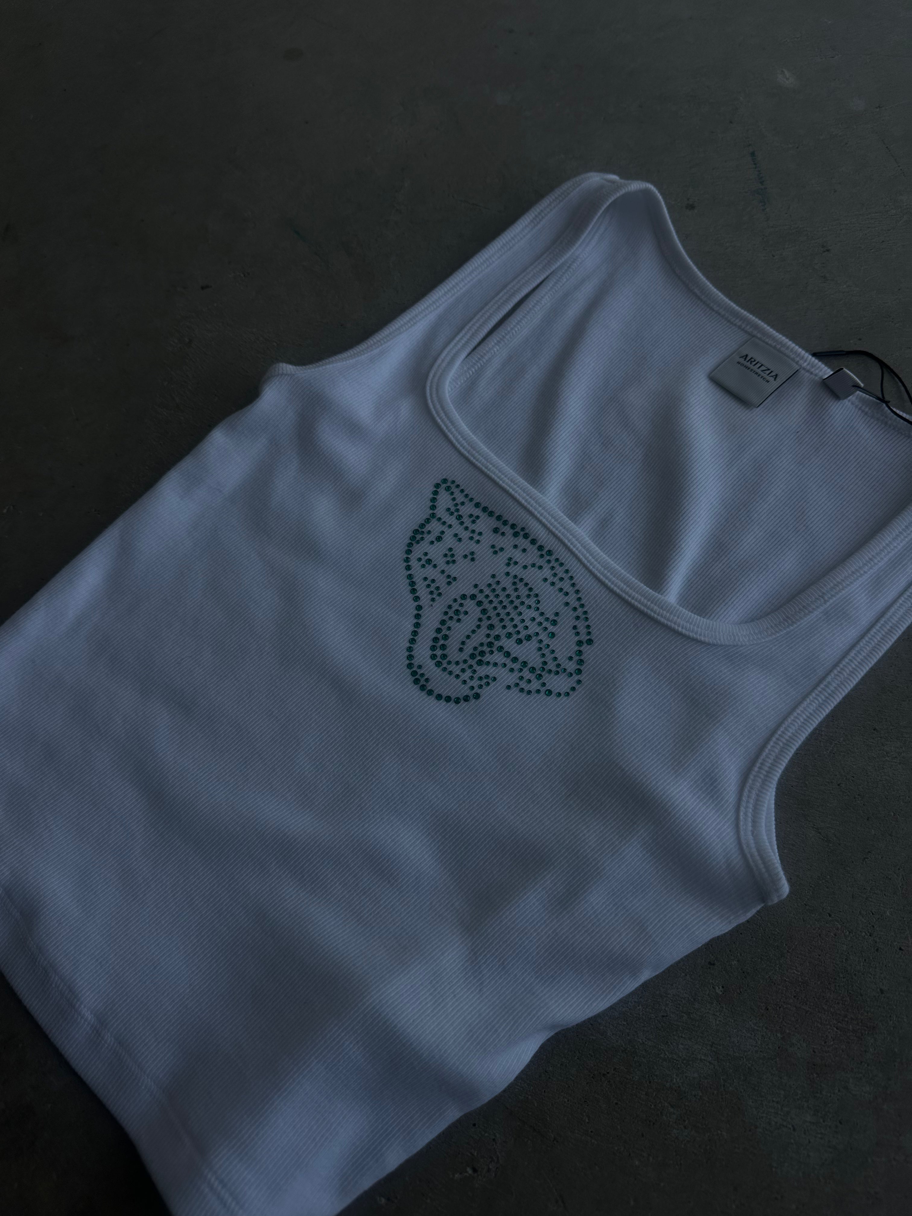 Rhinestone Logo Tank