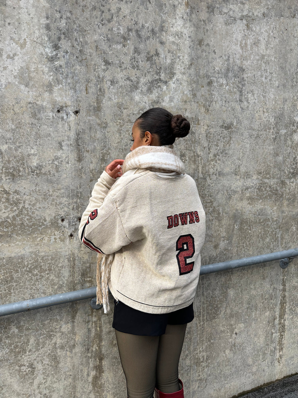 Custom Vintage Jersey Tapestry Crewneck